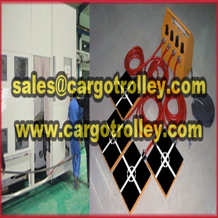 Air bearing movers application and advantages